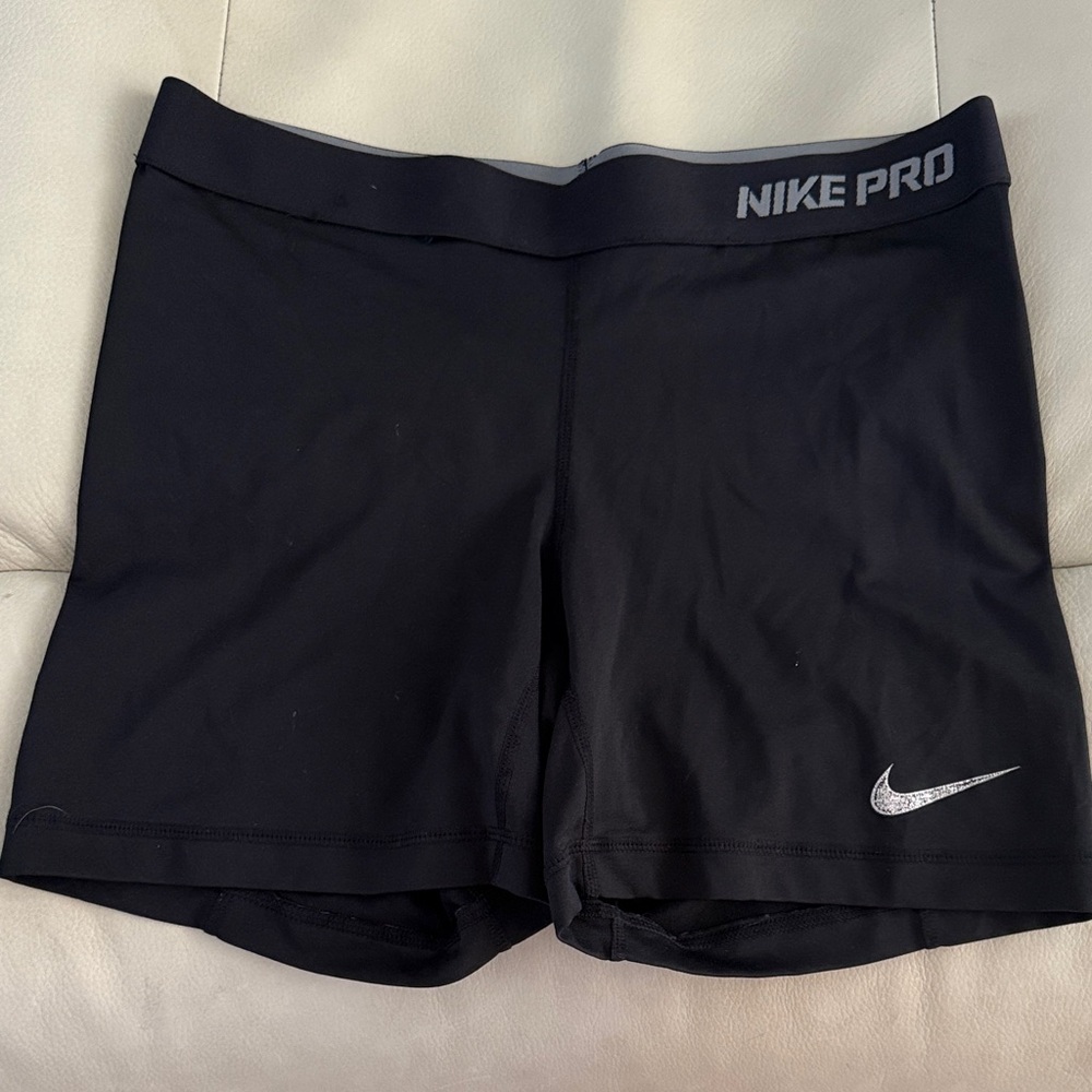 Nike Pro Women's Athletic Black Shorts